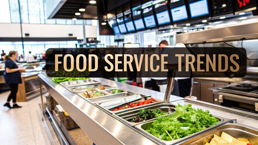 10 Food Service Industry Trends Shaping 2025 and Beyond