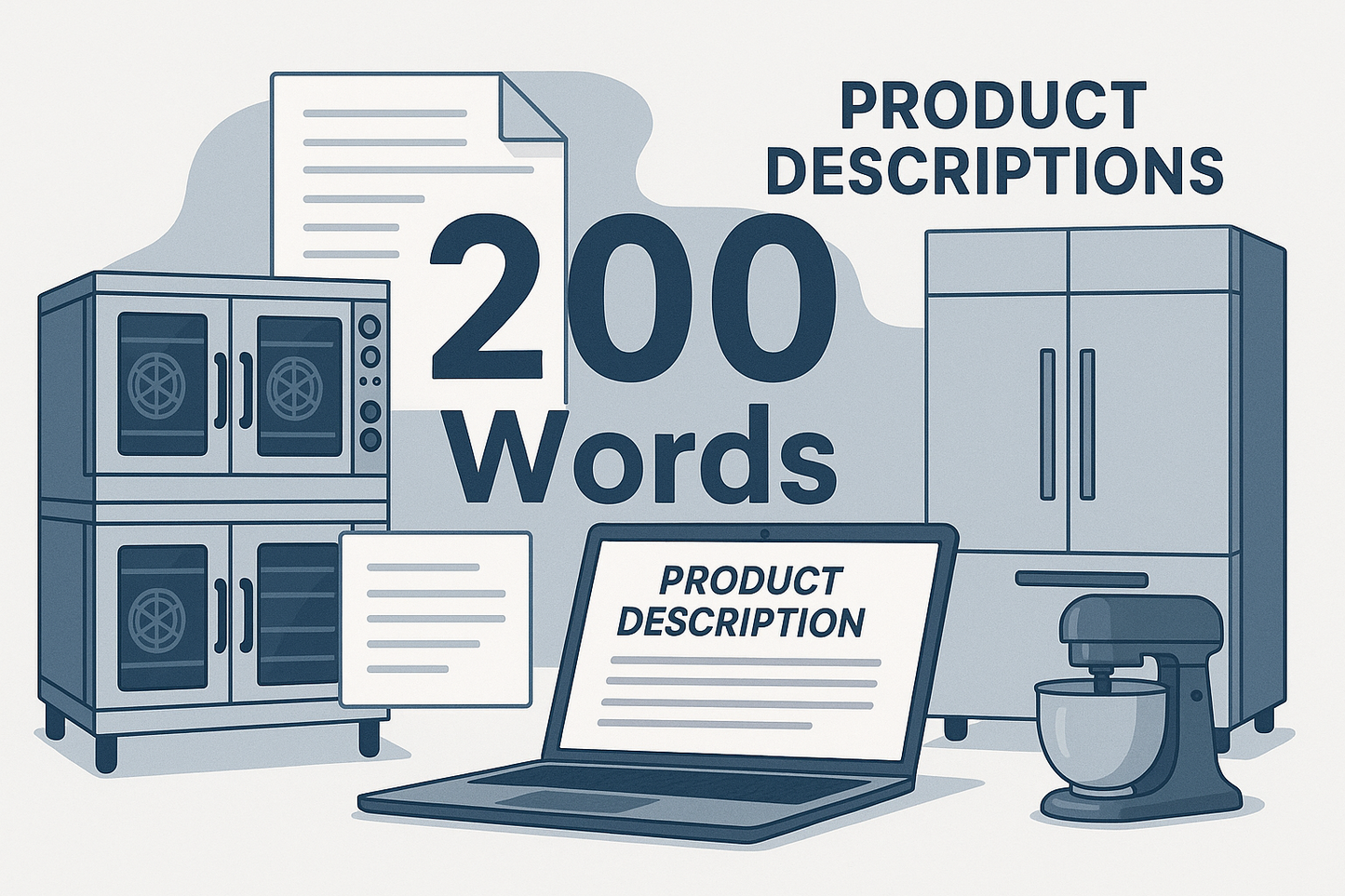 Restaurant Equipment 200 Words Product Description
