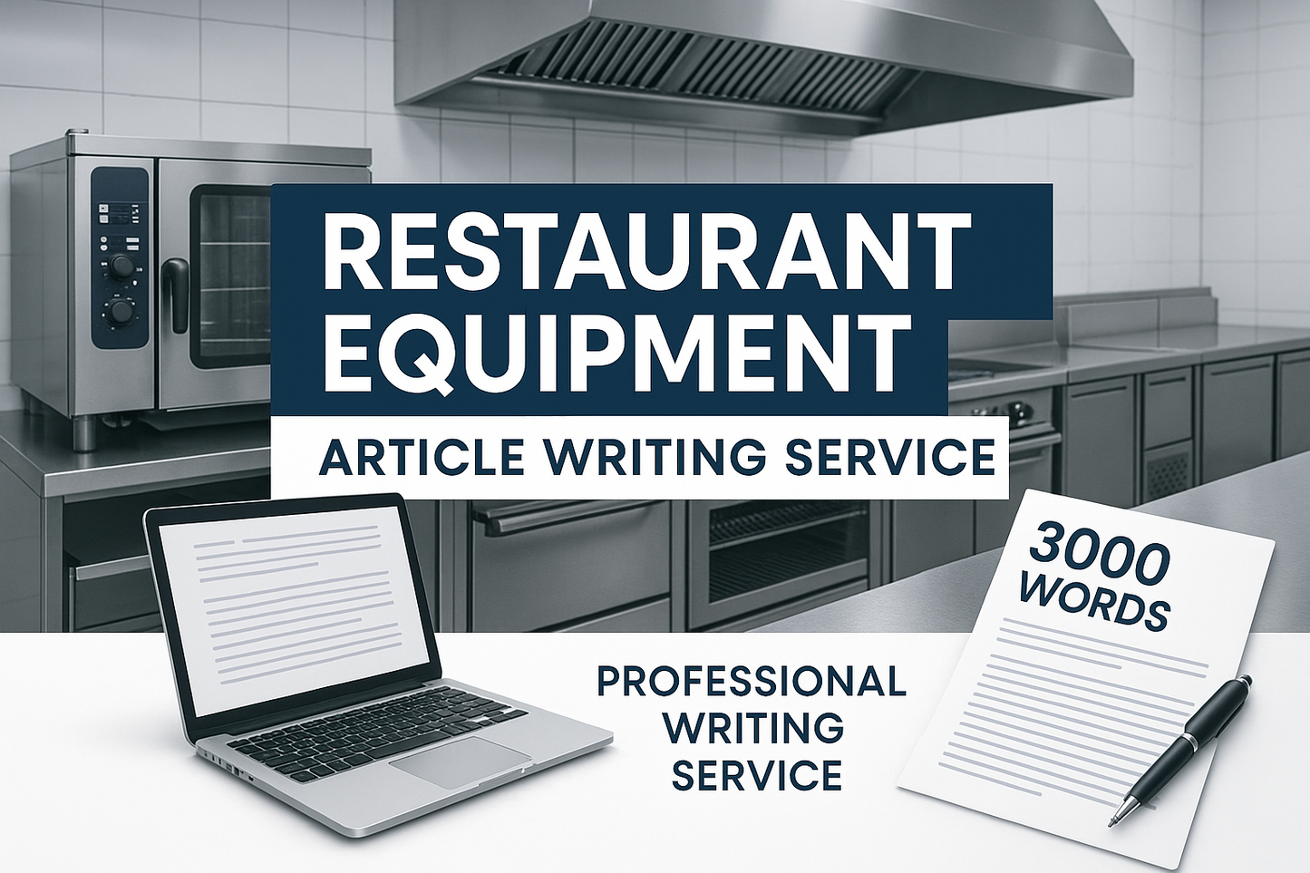 Restaurant Equipment Article Writing 3000 Words