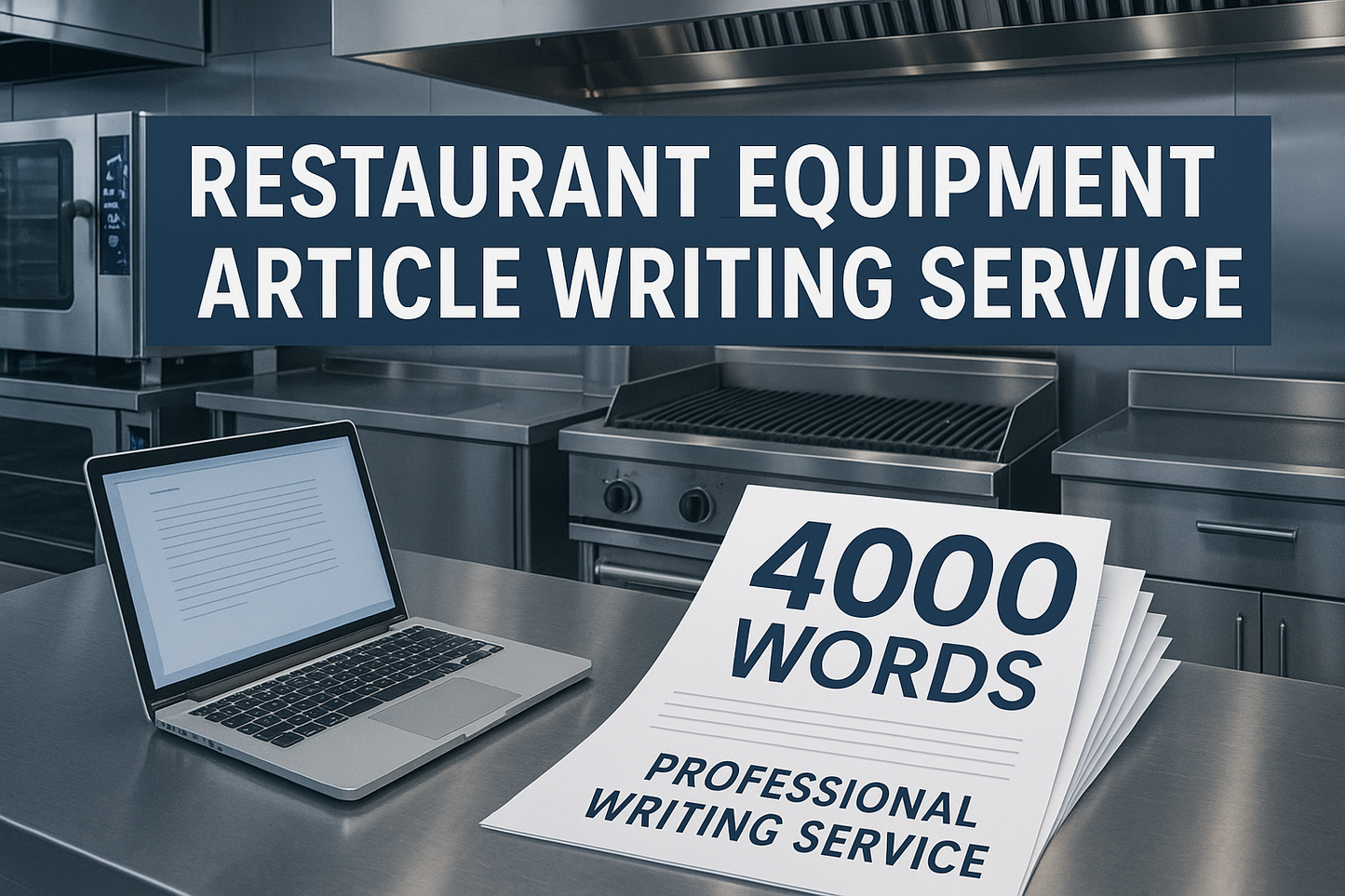 Restaurant Equipment Article Writing 4000 Words