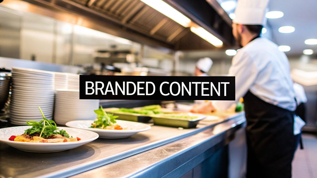 Branded Content Marketing for Restaurant Suppliers