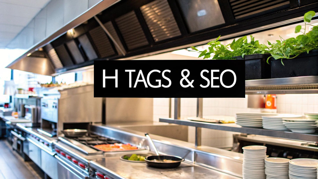 H Tags and SEO A Guide for Restaurant Equipment Sellers