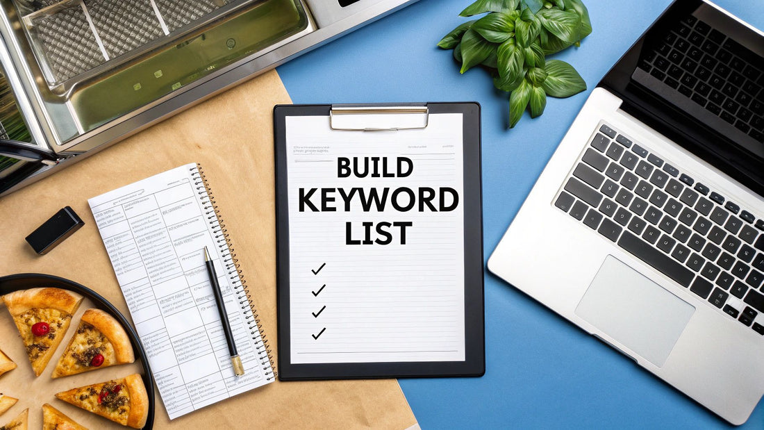 How to Build a Keyword List for Food Service Suppliers