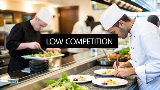 Finding Keywords With Low Competition for Restaurant Equipment SEO
