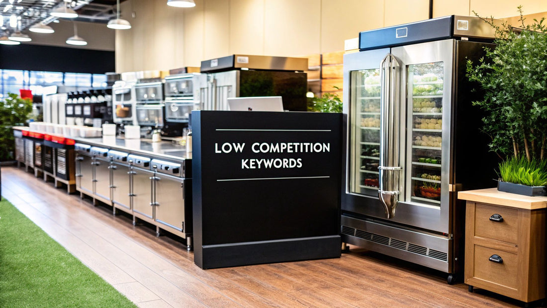 Finding Low Competitive Keywords for Restaurant Equipment
