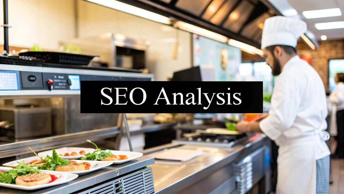 SEO Competitor Analysis for Restaurant Equipment Suppliers