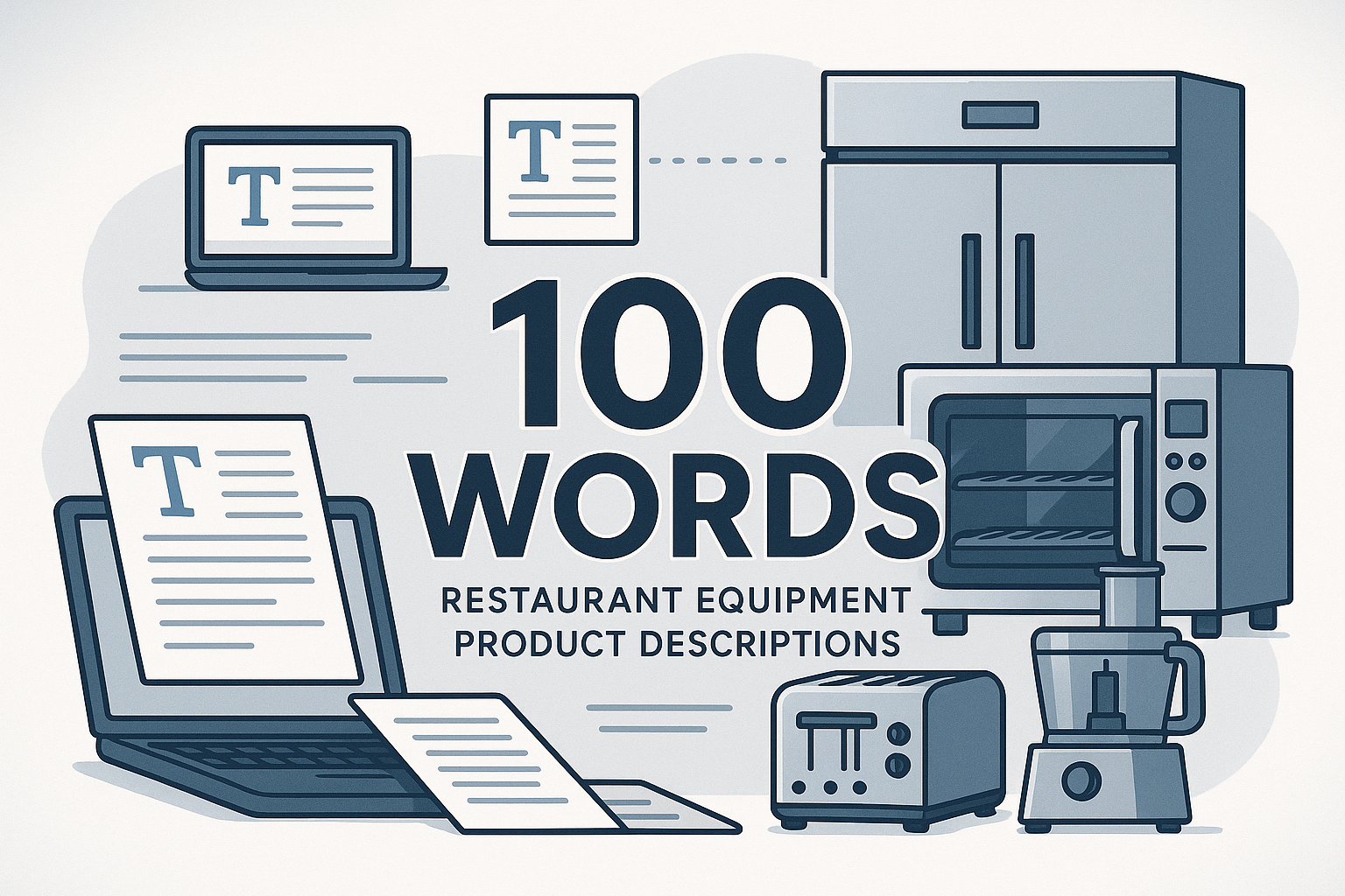 Restaurant Equipment 100 Words Product Description